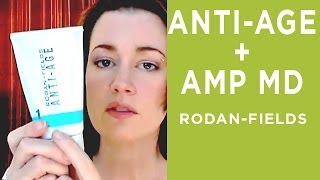 RODAN FIELDS REVIEW  ANTIAGE and AMP MD [upl. by Granville466]