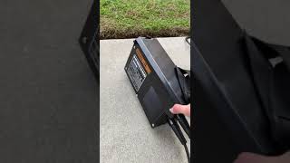 Chicago electric 80 amp inverter arc welder weld test and review [upl. by Gobert]