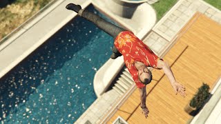 GTA 5 Parkour Fails Episode 11 [upl. by Htinnek650]