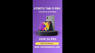 Oteeto Tab 11 Pro Unboxing Best Tablet Deal in Oman 8GB RAM  512GB Storage  Keyboard amp Mouse [upl. by Angelo]