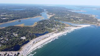 Narragansett Rhode Island 4K Drone Footage [upl. by Celka]