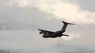 Airbus A400M Military Test Aircraft 001 Testflug Airbus Bremen [upl. by Eicart747]