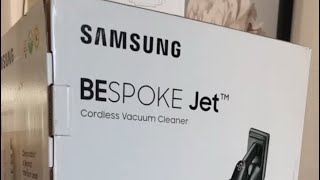 Unboxing my Samsung Bespoke Jet vacuum ✨ samsung samsungbespoke [upl. by Zeta]