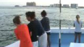 Fishing Destin Florida on Miss Hazel Charter Boat [upl. by Henghold]