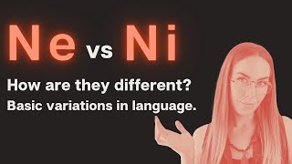 Ne vs Ni  Differences in Language of Extroverted and Introverted Intuition [upl. by Nosyd]