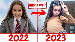 Alisha Weir THEN And NOW 20172023 Matilda the Musical [upl. by Jordans]