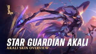 Wild Rift  Star Guardian Akali Skin Overview [upl. by Aliam20]