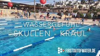 Kraulschwimmen WassergefuÌˆhl Skullen Kraul [upl. by Hammel331]