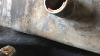 How to seal a motorcycle fuel tank  RedKote tank sealer  DIY Auto Restoration [upl. by Rovert652]