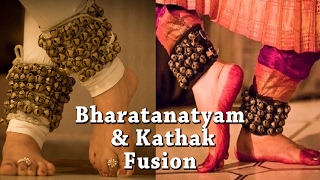 Dance FusionBharatanatyam amp Kathak SAKHI DANCERS  Featuring Yakshas [upl. by Jarlathus]