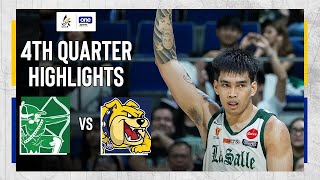 DLSU vs NU  4TH QUARTER GAME HIGHLIGHTS  UAAP SEASON 87 MEN’S BASKETBALL  SEPTEMBER 8 2024 [upl. by Haily]