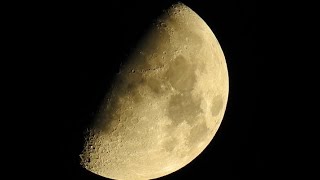 Waxing Gibbous Moon 612 of 11th October 2024 [upl. by Saihtam]