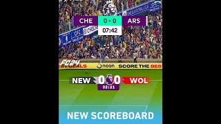 Fifa 14 FC 24 Score Board PL amp LaLiga [upl. by Leahcar]