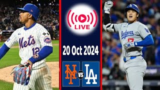 Mets vs Dodgers  en vivo J6 NLDS 20 Octubre 2024 MLB  Postemporada Beisbol de Grandes Ligas [upl. by Acired]