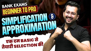 Simplification amp Approximation 🔥 Bank Exams Beginner to Pro 2024  Aashish Arora Quant [upl. by Llenoil256]