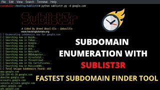 How to install Sublist3r in Kali Linux  Enumerate Subdomains using Sublist3r  Step by Step [upl. by Diarmid]