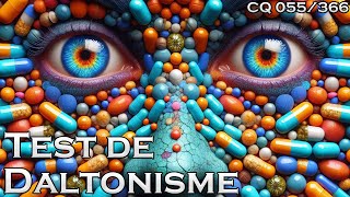 Test de Dépistage du Daltonisme  CQ055 [upl. by Klemperer]