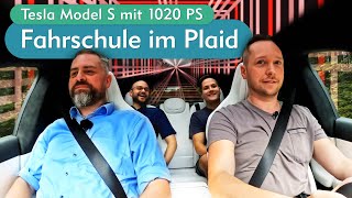 Tesla Model S Plaid – Führerschein für 1020 PS [upl. by Woodcock]