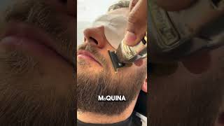 💥BARBAS ARREGLADAS Y LIMPIAS CON MAQUINA 💥Y APLICAR ACEITE PARA HIDRATAR MARKETING BARBERIAS [upl. by Aihseyk]