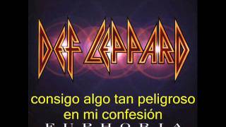 DEF LEPPARD  Im your child traducida Esp [upl. by Neram]