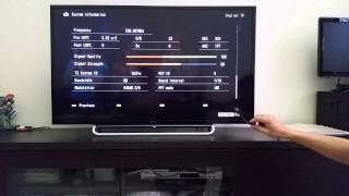 Mediacorp Digital TV DVB T2 signal strength [upl. by Stoecker]