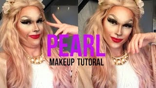 RuPauls Drag Race PEARL Liaison  DRAG MakeupTutorial Alruna [upl. by Ahern989]