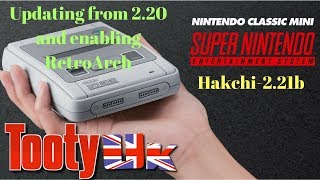 Super Nintendo Classic Mini  Hakchi 221b  Update issues and RetroArch [upl. by Blalock294]