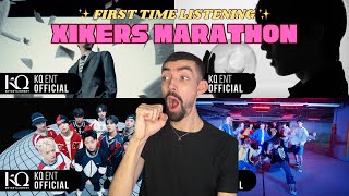 XIKERS MV MARATHON 🩷  WITCH LUNATIC WE DONT STOP amp TRICKY HOUSE REACTION [upl. by Shirline]