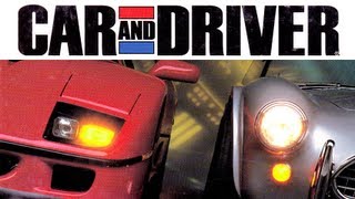 LGR  Car and Driver  DOS PC Game Review [upl. by Hebrew678]