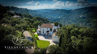 Walkthrough Property Tour Modernised Country Villa in Casares Andalusia Southern Spain [upl. by Jeraldine578]