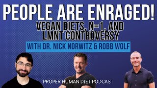 The LMNT Scandal Explained amp Nick Norwitz Goes VEGAN with Robb Wolf [upl. by Ramey]