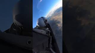 Thrilling F16 Cockpit View HighSpeed Aerial Adventure [upl. by Marella520]