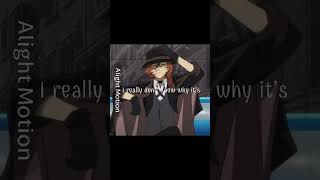 【🍷】 PRIMADONNA GIRL Edit  BSD Chuuya Nakahara Edit  bsd chuuyanakaharaedit 【🍷】 [upl. by Jacqui]