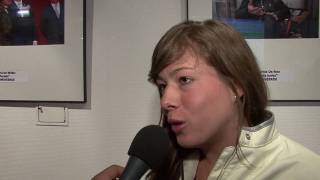 Verkiezingen 2009  Interview met Annick Sevenans 22 jaar  CDampV [upl. by Robbin]