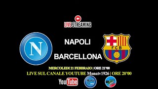 Napoli  Barcellona Live reaction [upl. by Suirauqram323]