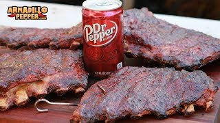 Dr Pepper Ribs in CharBroil Big Easy OilLess Fryer  How to Cook Ribs in Big Easy Fryer [upl. by Bruyn]