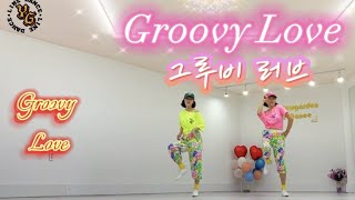 Groovy Love Line DanceImproverDemoampCountyellow garden line dance🌻개금스튜디오01026932634 [upl. by Vitia]