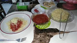 spaghetti with Filipino Style Sweet Blend Spaghetti Sauce [upl. by Ossie]