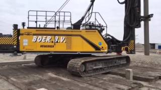 Piledriving Junttan PMX22 by BoerBV [upl. by Winola]