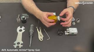 ASSEMBLY AVX AUTOMATIC AIRMIXÂ® SPRAY GUN  Sames Kremlin [upl. by Kalfas149]