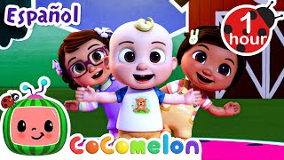 Hey mira el gatito 🌕🌕🌕  ¡CoComelon  Canciones Infantiles en Español Latino [upl. by Mosera]