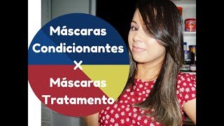 Diferenças de Máscaras Condicionantes x Máscaras Tratamento JoiceMeAjuda [upl. by Hesky]