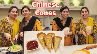 Chinese Cones Ramadan Recipe With Maryam  Kitchen With Amna [upl. by Antoine]