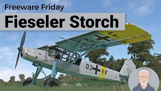 Freeware Friday  Fieseler Storch  MSFS 2020 [upl. by Anrim]