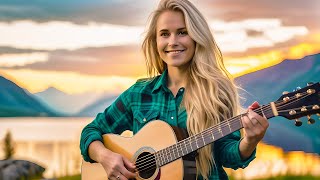 Heavenly Guitar 😌 Beautiful Relaxing Instrumentals 😌 Norway Scenic Relaxation Music [upl. by Walrath65]