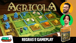 Agricola Edição Revisada  Regras e Gameplay [upl. by Walford]