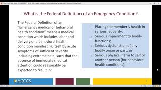 Federal Emergency Services Program FESP  Medical and Behavioral Health Services [upl. by Baskett]