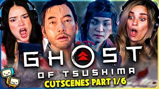 GHOST OF TSUSHIMA DIRECTORS CUT ALL CUTSCENES Part 16 REACTION [upl. by Slorac]