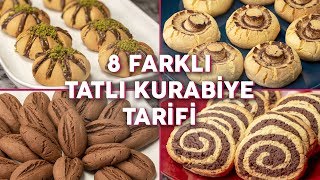 8 Farklı Tatlı Kurabiye Tarifi Hep Aynısını Yapmaktan Sıkılanlara  Kurabiye Tarifleri  Yemekcom [upl. by Nanette]