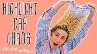 Achieving a brighter blonde with CAP HIGHLIGHTS  part 1  hi brad mondo [upl. by Yahiya549]